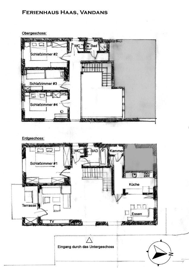 판단츠 Haus Haas 빌라 외부 사진